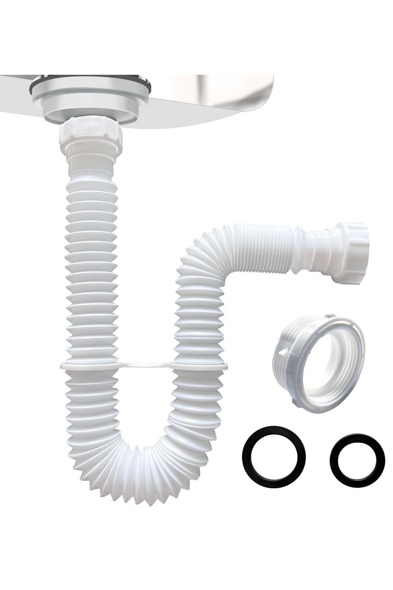 Midwest خرطوم سحري مرن بقطر 1 1/2 بوصة لحوض الغسيل والمغسلة - Image 2