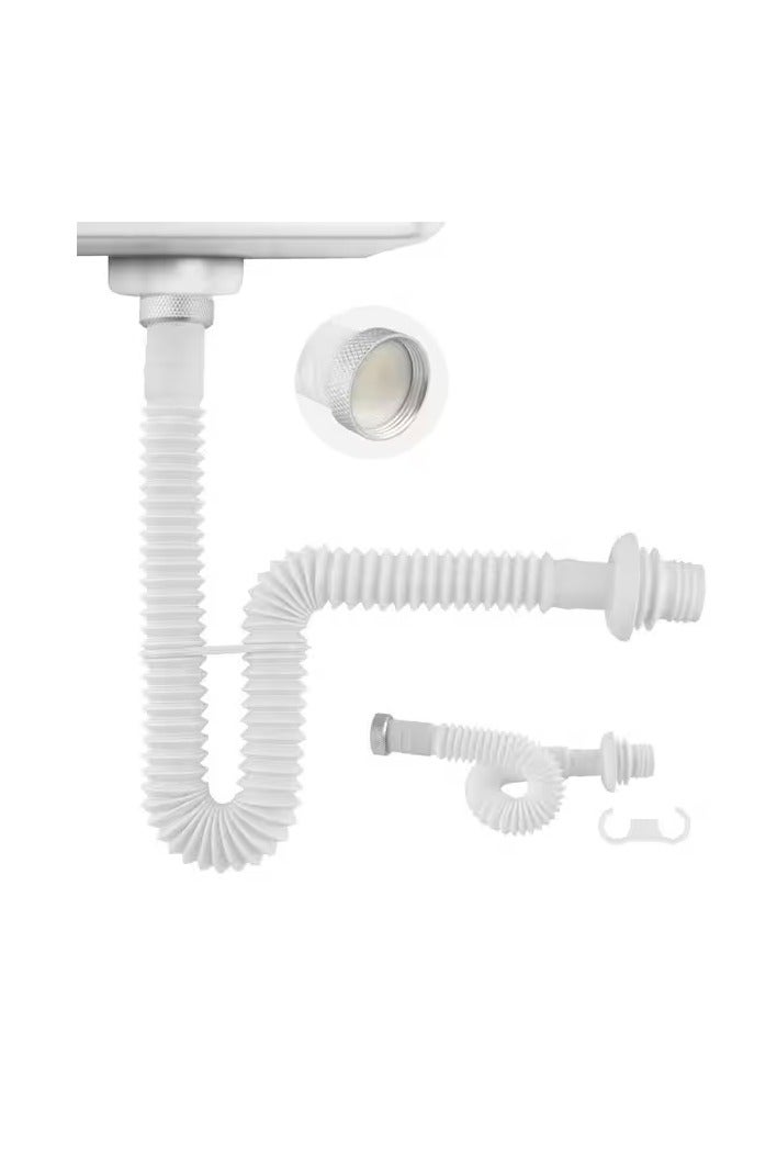 Midwest خرطوم سحري مرن بقطر 1 1/2 بوصة لحوض الغسيل والمغسلة - Image 3