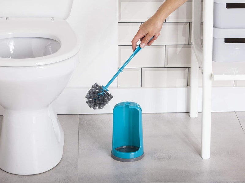 YORK Round Toilet Brush Cleaner with Storage Holder - Effective and Hygienic Toilet Cleaning Brush, Includes Convenient Storage Holder, Model [064020], Ideal for Efficient Bathroom Maintenance - Image 5