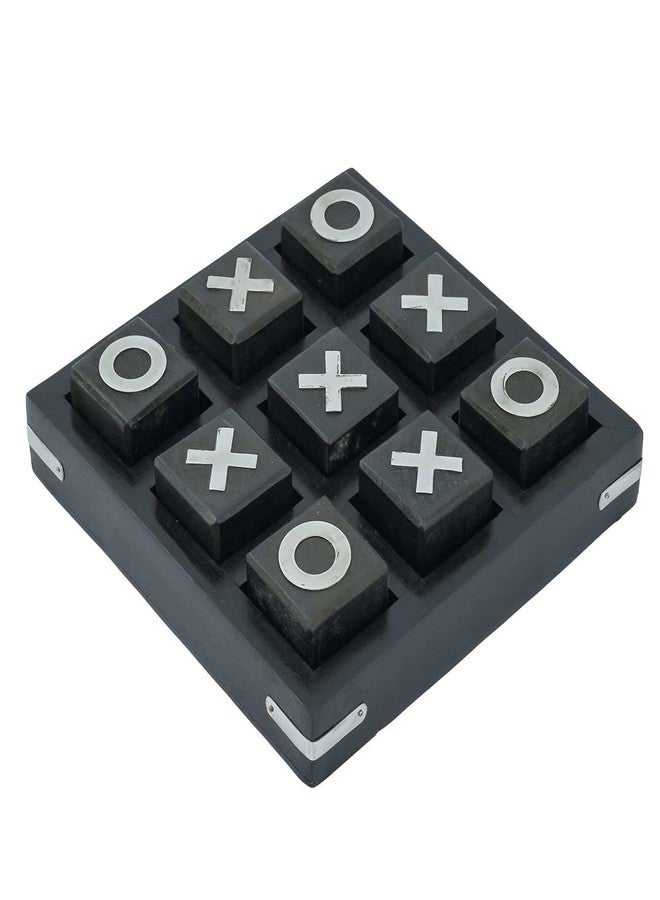 ITOS365 Wooden Tic Tac Toe/Noughts and Crosses Game Unique Handmade Quality Wood Family Board Games - Image 1