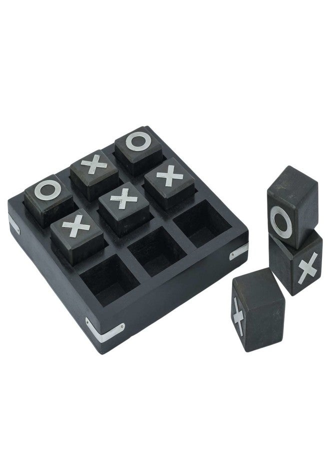 ITOS365 Wooden Tic Tac Toe/Noughts and Crosses Game Unique Handmade Quality Wood Family Board Games - Image 3