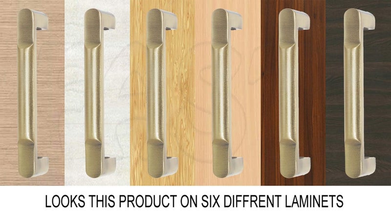 FAST CP35 Brass Antique Stainless Steel Furniture Cabinet Pull Door Handle for Wardrobe, Cupboard, Dresser Doors and Drawer 2pcs (96mm 4inch) - Image 4