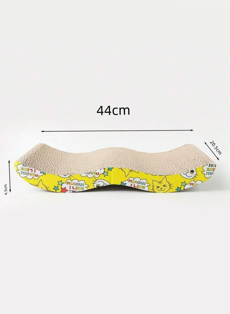 MARGOUN Cat Scratcher Cardboard Cat Scratch Pad with Premium Scratch Textures Design Durable Cat Scratching Pad Reversible - Image 3