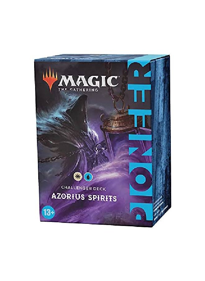 Magic the Gathering Magic The Gathering Pioneer Challenger Deck 2021 Azorius Spirits (Whiteblue)  - Image 1