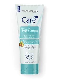 Care Foot cream with shea butter & Nourishing oils 80ml