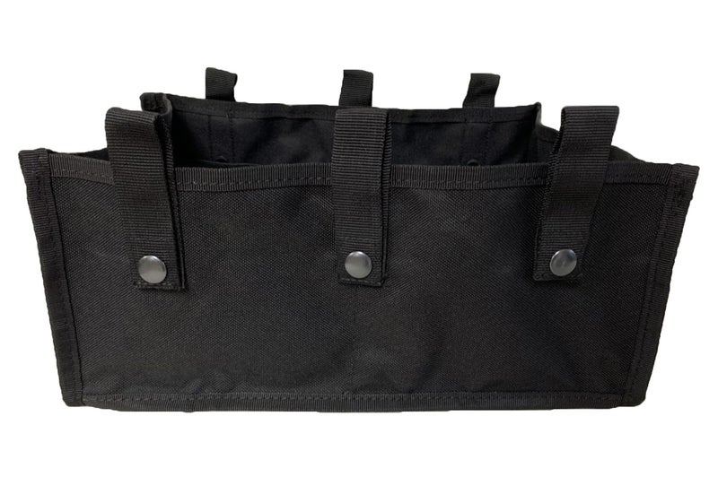 Crutcheze Premium Rollator Walker Bag HeavyDuty Underseat Storage Pouch with Pockets Fits Most Rolling Walkers Ideal for Seniors Recovery Caregivers Mobility Aid Accessory - Image 3