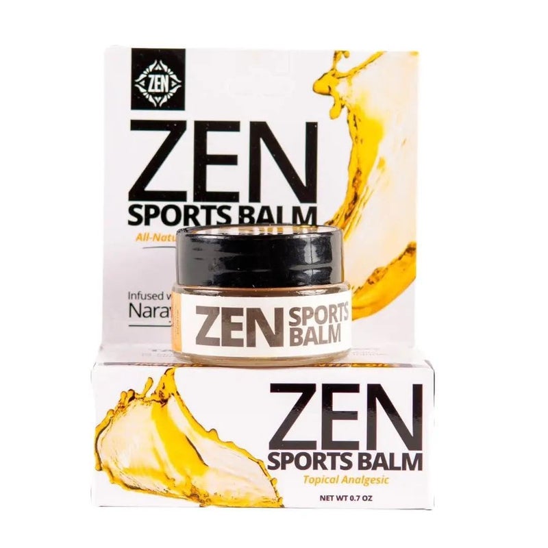 ZEN Sports Balm with Narayani Oil- Relieves Joint & Muscle Pain, Cramps, Backaches and Other Workout & Exercise Injuries, Fast-Acting - 0.7 oz (Pack of 1) - Image 1
