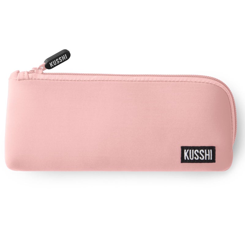 KUSSHI Neoprene Zipper Makeup Brush Pouch and Travel Pencil Case for Beauty Tools, Pencils, Brushes & Small Accessories - Makeup Brush Bag Pouch for Organization and Travel Items - Image 5