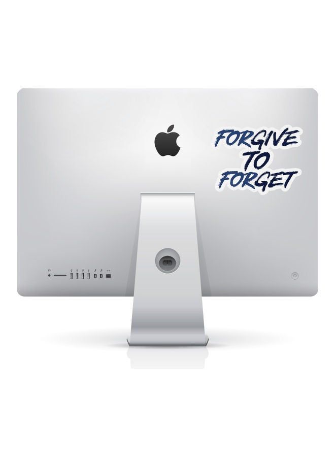 RKN Forgive To Forget Wise Quote Sticker - Image 2