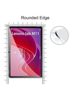 General For Lenovo Tab M11 Tempered Glass Screen Protector Screen Protector Tempered [9H Hardness] [Scratch Resistant] Simple Tempered 2-Pack for Lenovo Tab M11  - Image 3