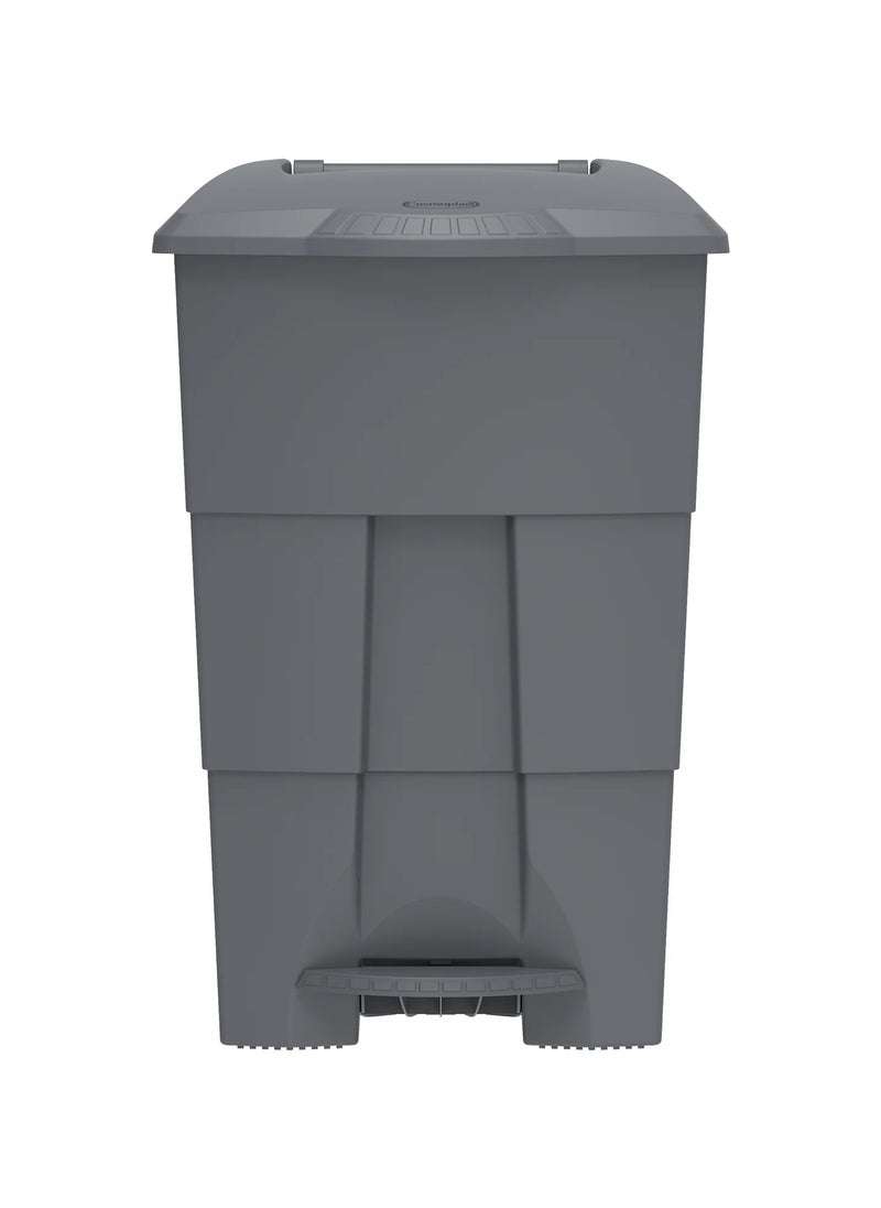 Cosmoplast 100L Step-on Waste Bin with Pedal & Wheels 