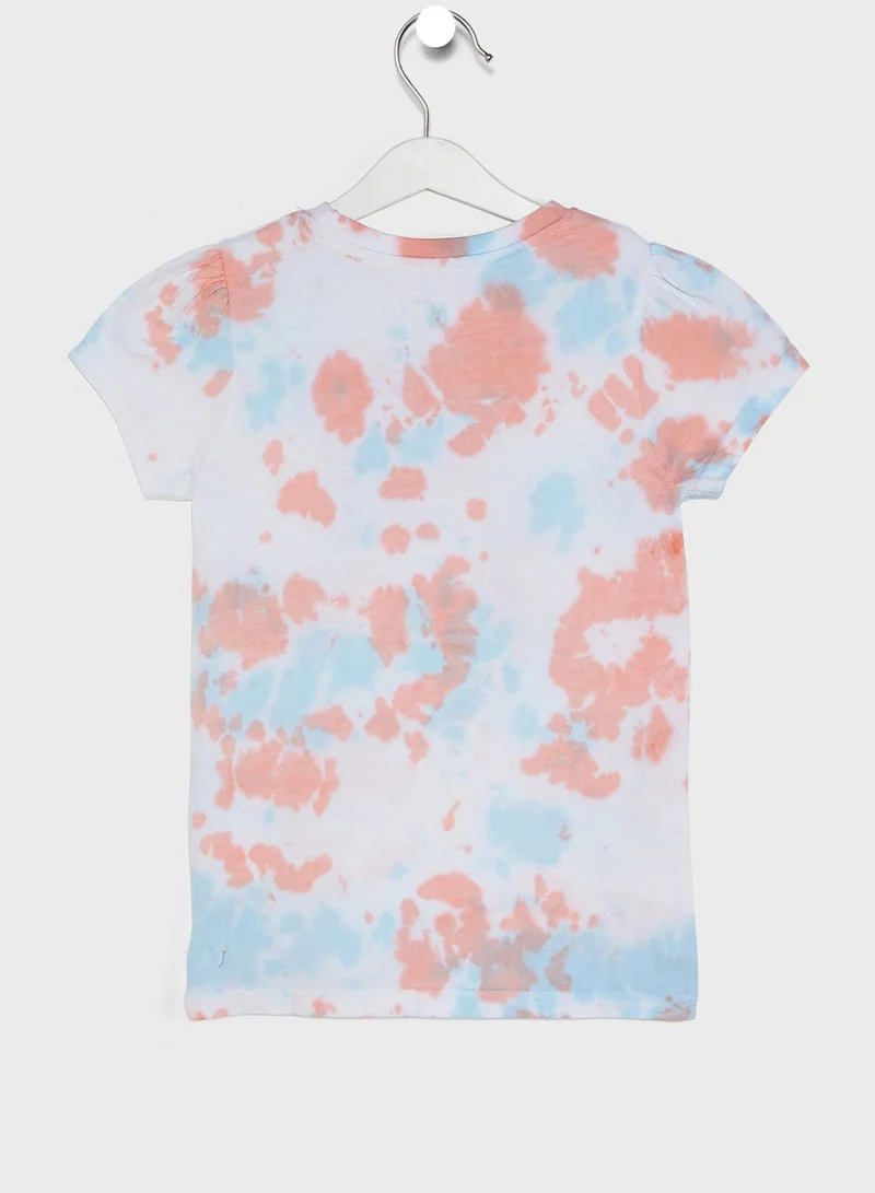 Pinata Round Neck Tie & Dye T-Shirt