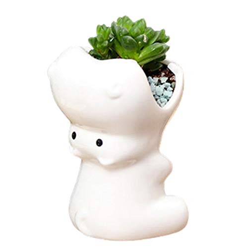 MONMOB Succulent Pot Planters Outdoor Decor Outdoor Planter Plants Patio Balcony Yard Lawn Ornament Home Office Room Decor Gardening Gifts 5Hippo