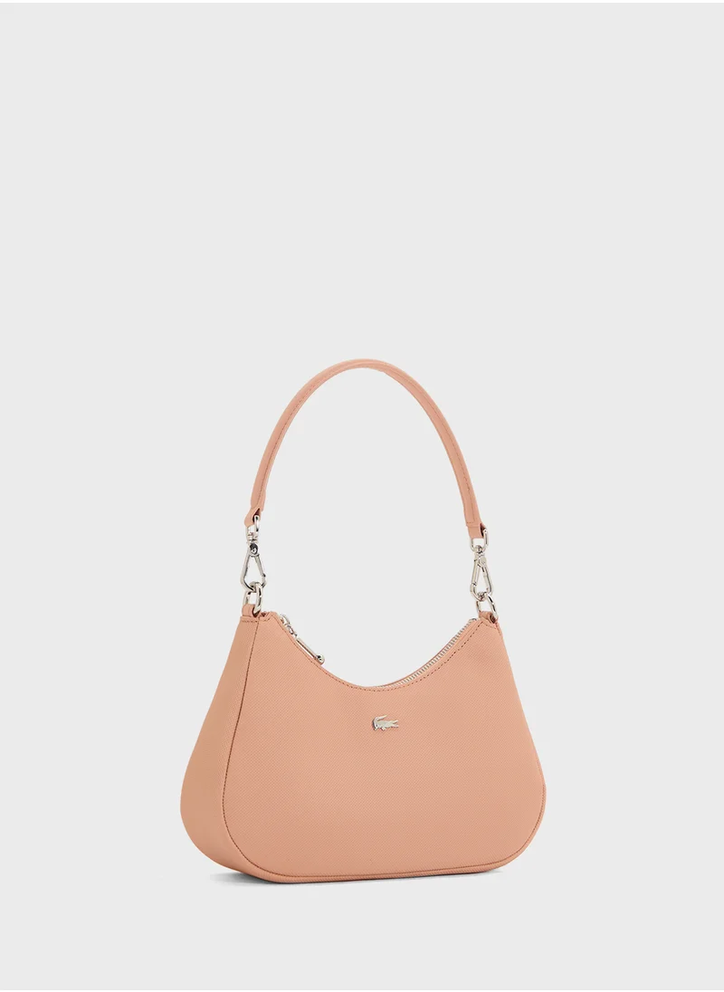 LACOSTE Essentials Top Handle Zip Over Crossbody