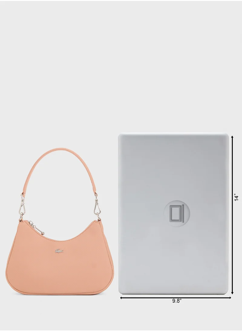 LACOSTE Essentials Top Handle Zip Over Crossbody