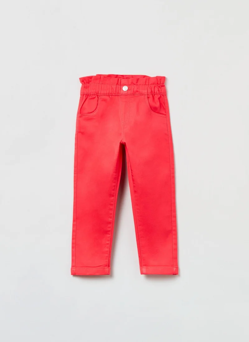 Ovs OVS Stretch Paper Bag Joggers