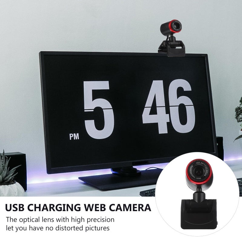 Auto Focus Webcam For Streaming And Meetings USB Plug And Play HD Compatible Desktop Laptop - Image 5