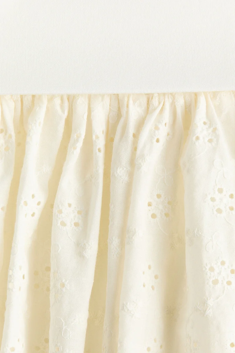 H&M Broderie anglaise mini skort