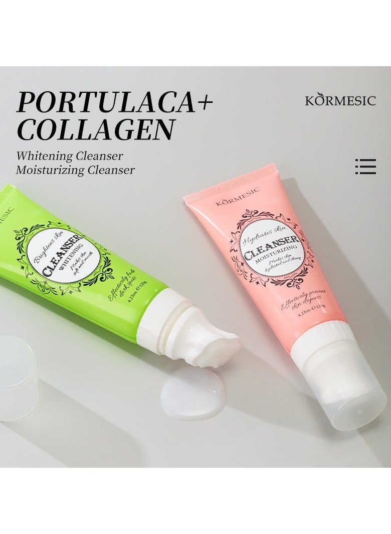 Kormesic منظف مريح-120 جرام مهدئ وترطيب غسل الوجه - Image 4