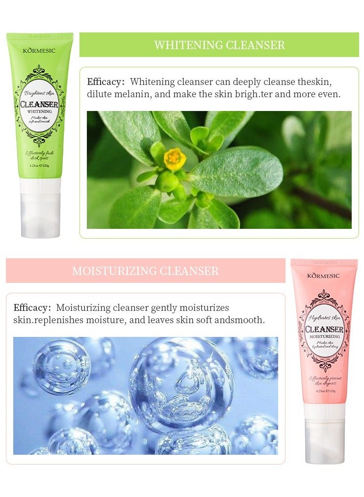 Kormesic منظف مريح-120 جرام مهدئ وترطيب غسل الوجه - Image 2