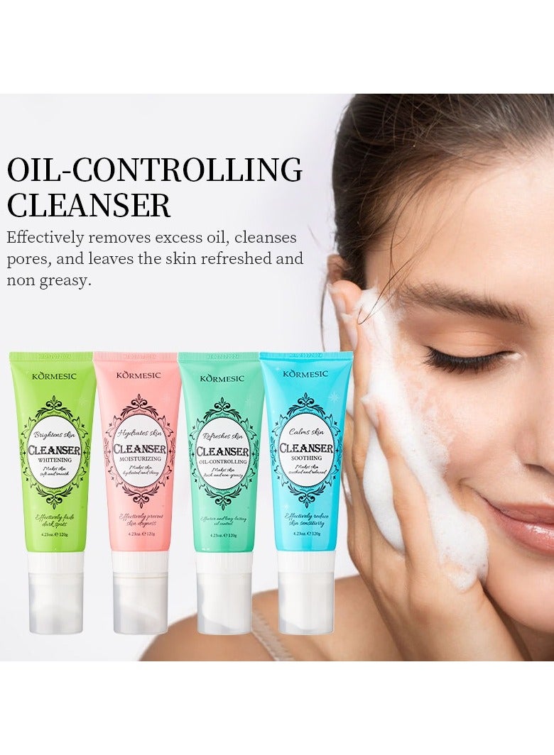 Kormesic منظف مريح-120 جرام مهدئ وترطيب غسل الوجه - Image 5