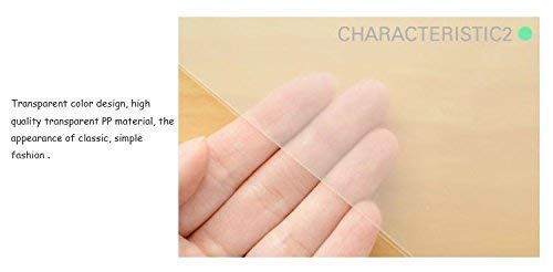 NSSP L-Type Plastic Folder Safe Project Document Folder A4 Plastic Paper Jacket Sleeves Project Folders (Pack of 5) - Image 3