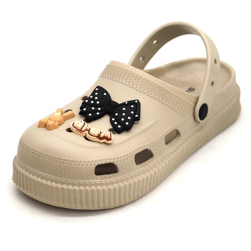 SVAAR Fashionable Comfortable Lightweight Platform Heels Clogs for Women's | Cushioned Footwear | Lightweight Slip-ons | Waterproof Sandals for Women - Image 2