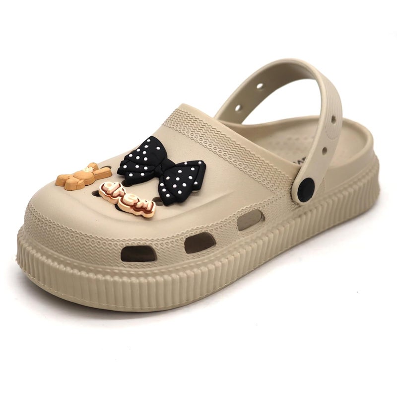 SVAAR Fashionable Comfortable Lightweight Platform Heels Clogs for Women's | Cushioned Footwear | Lightweight Slip-ons | Waterproof Sandals for Women - Image 5