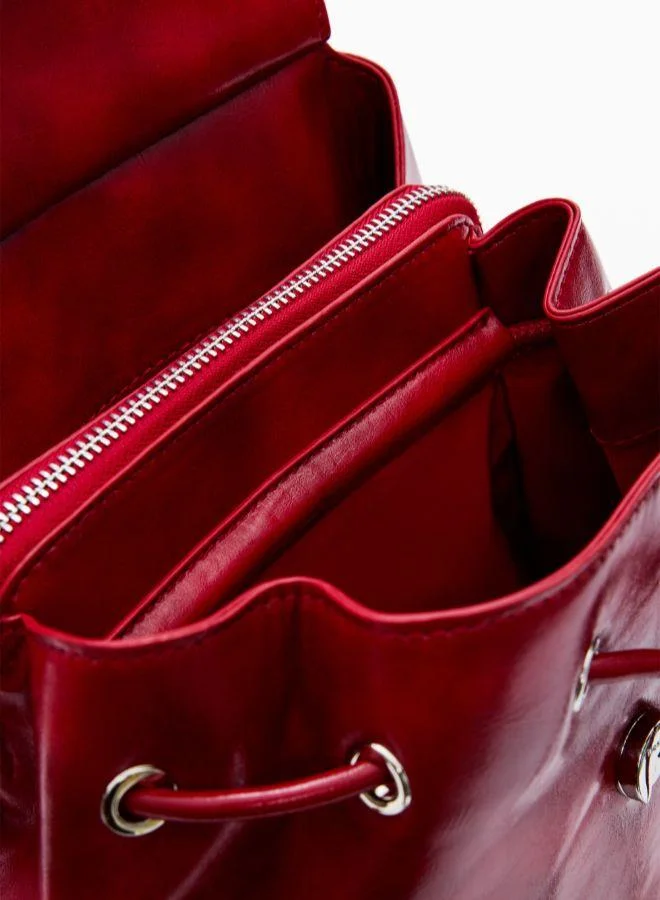 DESIGUAL Red Small backpack logo for Women | Best Price UAE