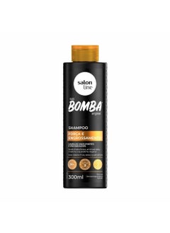 Salon Line Salon Line  Linha SOS Bomba Forca e Engrossamento  Shampoo 300 ML  SOS Bomb Strength and Thickening  Shampoo 1014 Fl Oz 