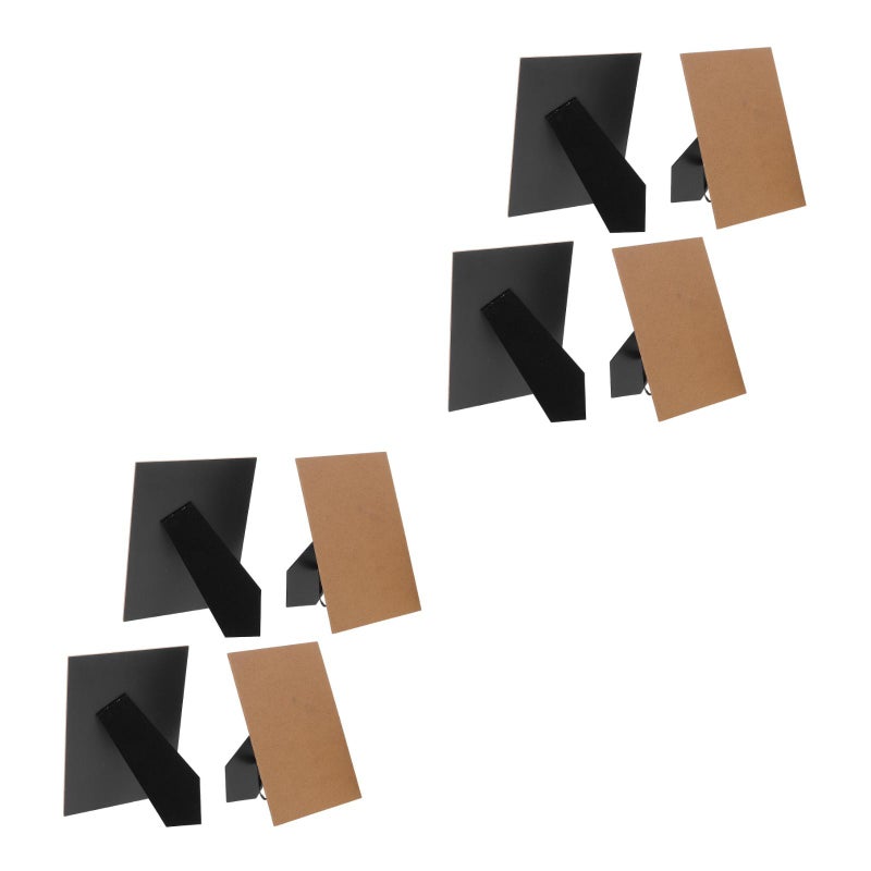 8 pcs Picture Frame Easel Back Replacement Diy Photo Backing Board Tabletop Easel For Photo Frames Tiles - Image 4