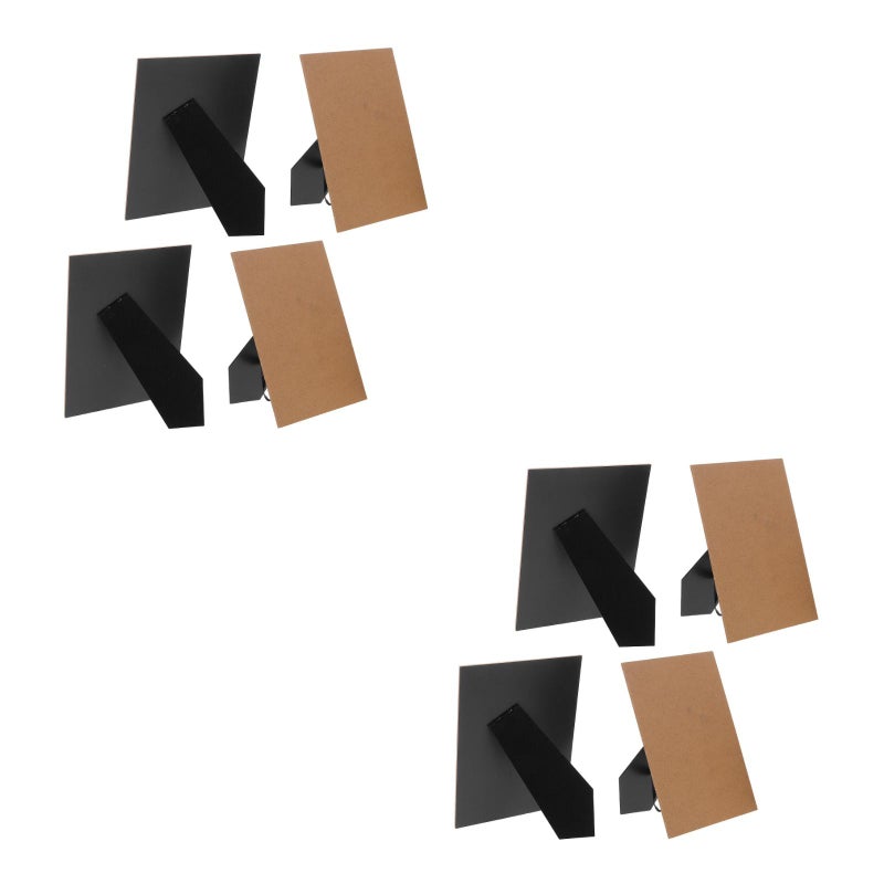 8 pcs Picture Frame Easel Back Replacement Diy Photo Backing Board Tabletop Easel For Photo Frames Tiles - Image 2