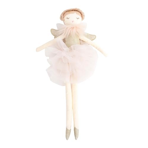 MON AMI Angel Stuffed Doll - 15", Soft Elegant Plush Doll for Little Girls, Use as Toy or Room Decor - Image 1