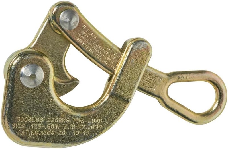 Klein Tools 1604-20 Haven's Grip for Messenger and Guy Strand Cable - Gold, 0.125-Inch to 0.50-Inch Cable Diameter - Image 5