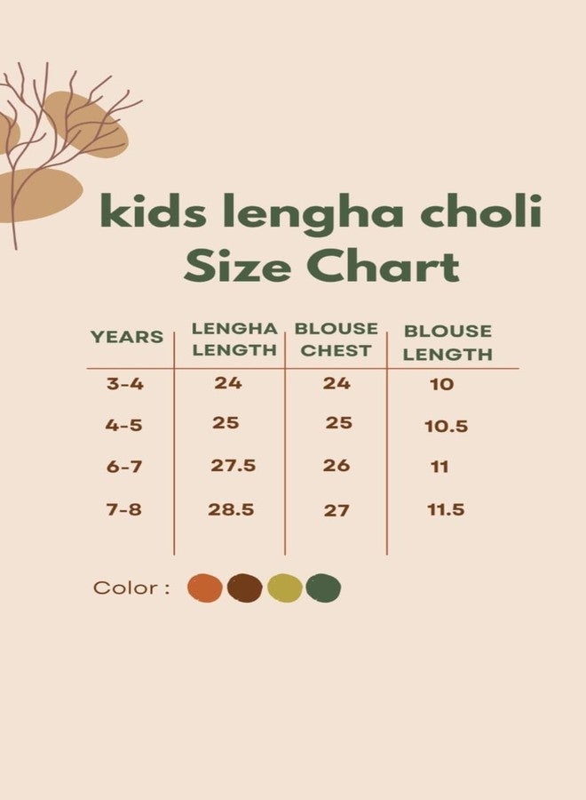 Yogilabel Girls Georgette Stylish Readymde Lehenga Choli Set- Kids Party Dress - Traditional Ethnic Dress - Girls - Image 5