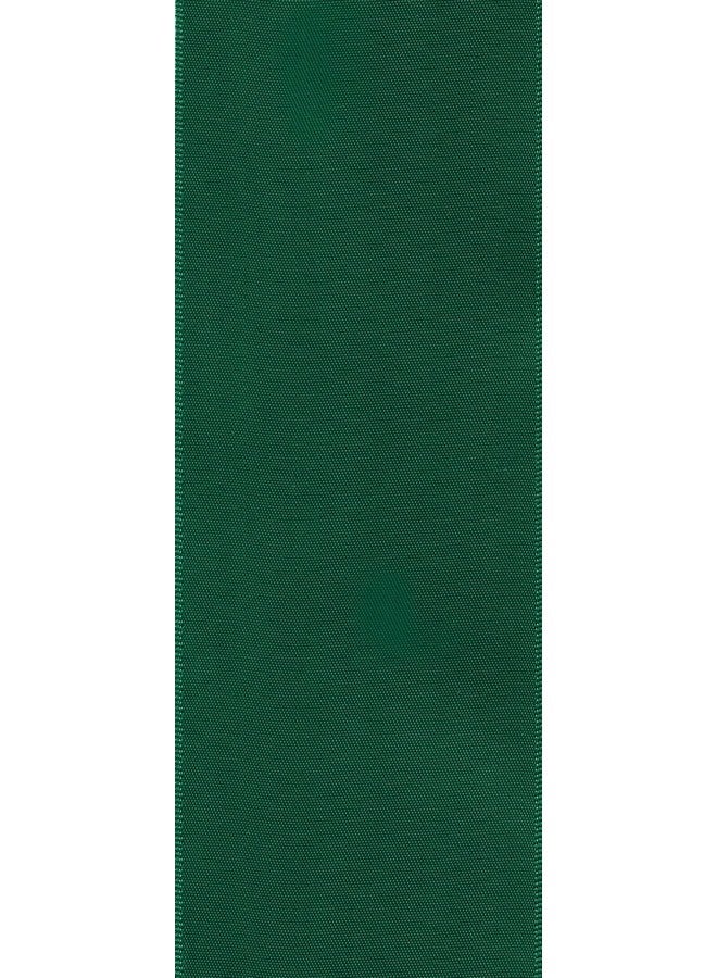 Berwick Offray 2.25" Wide Double Face Satin Ribbon, Forest Green, 10 Yds - Image 3