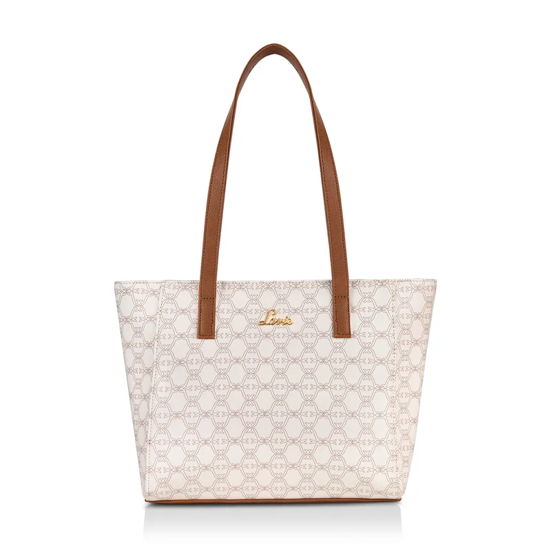 Lavie  Women's Mono Betula Small Tote Handbag (White) for Women | Best Price UAE