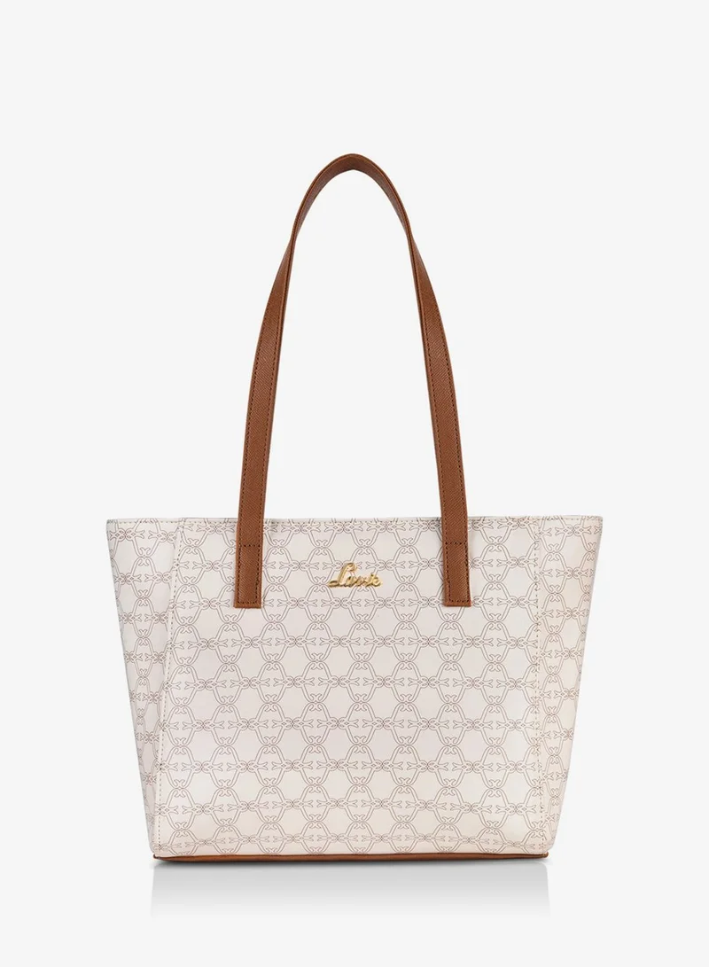 Lavie Women's Mono Betula Small Tote Handbag (White)