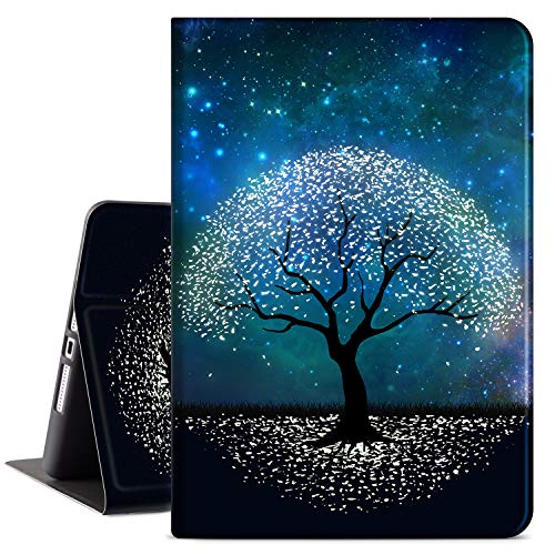 Vimorco iPad 9th/8th/7th Generation Case, iPad Case 9th Generation for iPads 10.2 Cases Auto Sleep/Wake, iPads Cover 9th Generation Multi-Angle View, Starry Sky Tree - Image 1