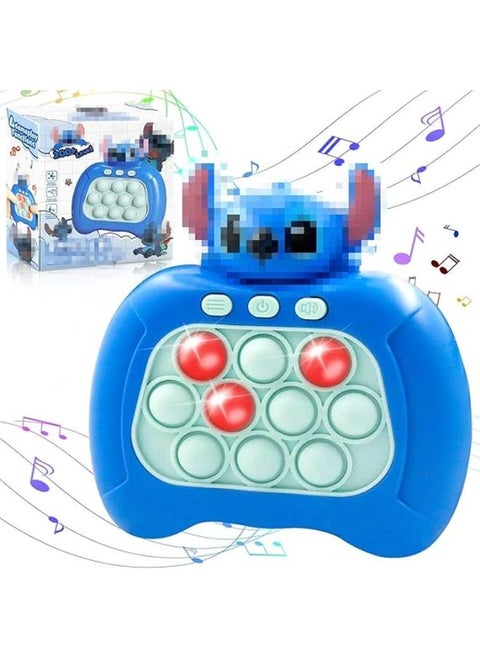 Pop It Electronics, Quick Push Bubbles Game, Pop It Game Machine, Portable Pop Game, Quick Push Bubbles Game Console, Bubble Breakthrough Puzzle Machine for Children and Adults
