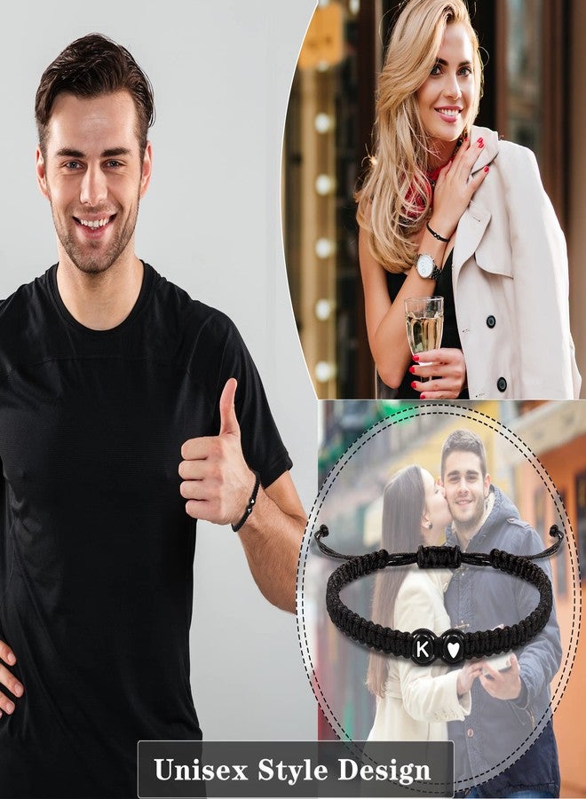 بتيسون هدايا عيد الحب من Btysun للمراهقين، أساور بأحرف أولى للنساء، هدايا للرجال في عيد الميلاد 2026، سوار مضفر بحرف I هدية عيد ميلاد لأفضل صديق، هدية للأخت أو الأم في عيد الحب، مجوهرات التقاعد - Image 5