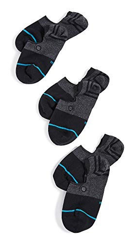 Stance No Show Gamut 2 Socks [3 Pack] (Medium, Black) - Image 1