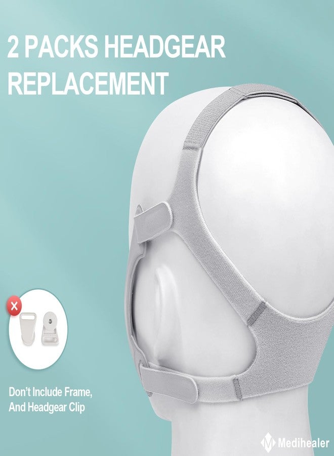 Medihealer 2Packs CPAP Headgear, 2Pack Replacement Headgear, Standard Mask Straps, Snugly Fit and Reduce Air Leaks, Frame and Clip Not Included, Great-Value Supplies by Medihealer. - Image 2