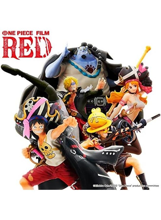 Bandai - One Piece Film Red Monkey D. Luffy Figurine Sho 13Cm - Image 1