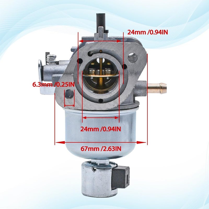 JDLLONG Carburetor for Kawasaki FH580V FH541V 4 Cycle Engines with Fuel Pump - Image 2