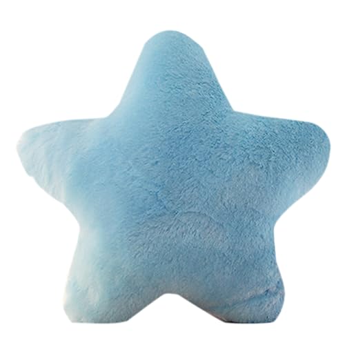 CHELEI2019 157 Star Pillow Plush Stuffed Star Shaped Pillow Decor Cushion Toy GiftsBlue - Image 1