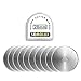 Somolux SOMOLUX 28mm Rotary Cutter Blades 10 Pack, Fits OLFA,Fiskars Etc Rotary Cutter Replacement, Quilting Scrapbooking  - Image 2