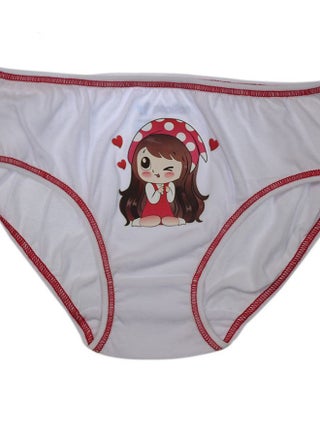 بكينى بناتى بادج ابيض