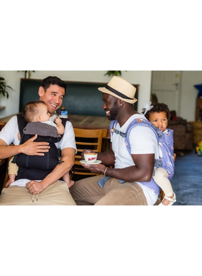 Beco 8 Baby Carrier from Newborn to Toddler (7-45lbs) - All in 1 Hybrid Front, Hip and Backpack Style Carrier with Breathable, Cooling Mesh - Black - Image 5