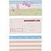 Infinite Curiosity Kids Learning Checkbook Set Multicolor Dog Theme 150 Sheets 6 x 27 in Homeschooling Essentials Teaching Supplies Pretend Checkbook Deposit Slips Coins for Kids - Image 3